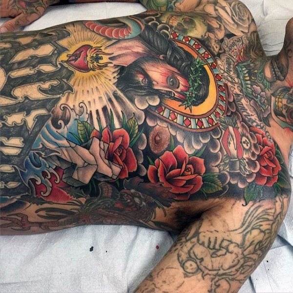 tatuaje jesus para hombre 26