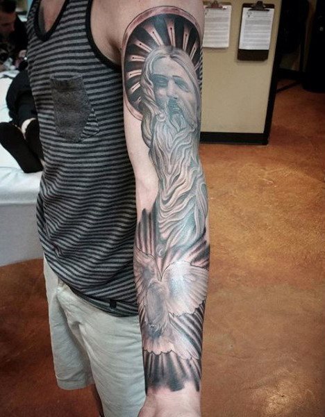 tatuaje jesus para hombre 27