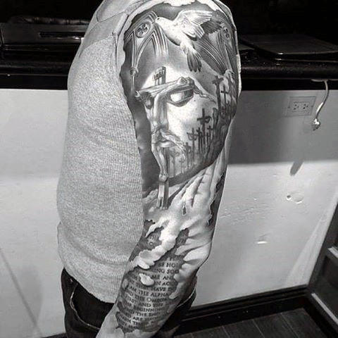 tatuaje jesus para hombre 28