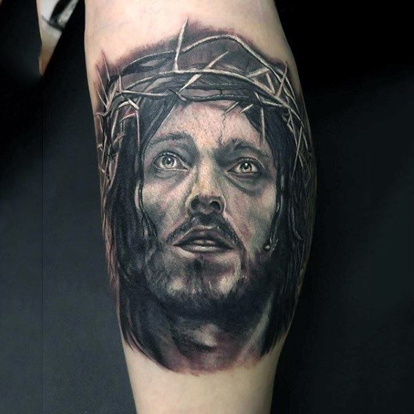 tatuaje jesus para hombre 30