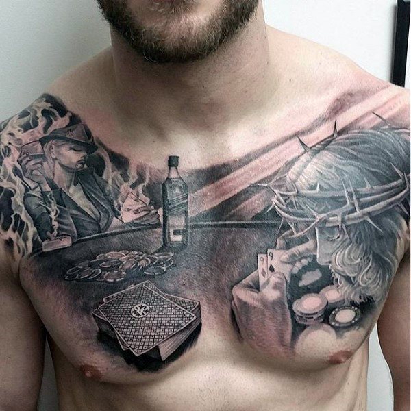 tatuaje jesus para hombre 33