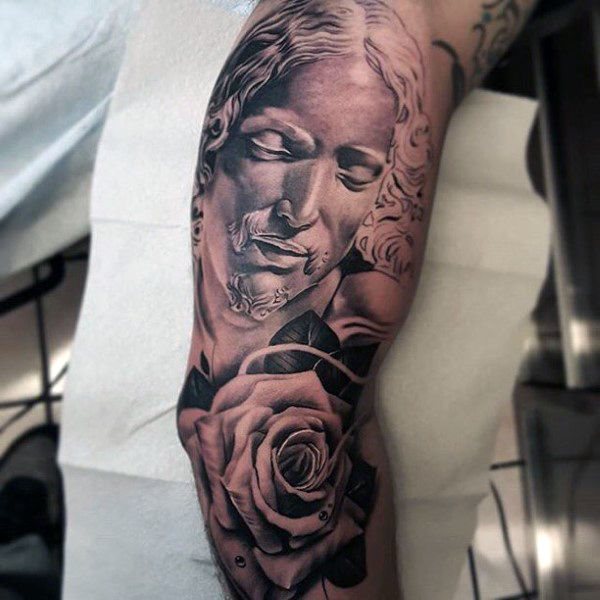 tatuaje jesus para hombre 40