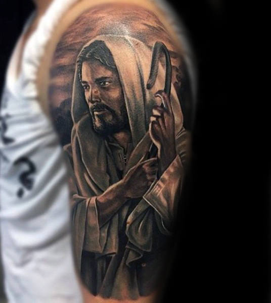 tatuaje jesus para hombre 42