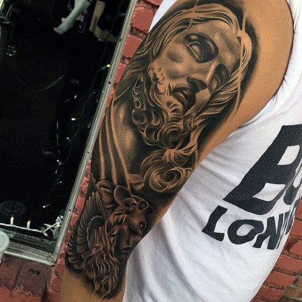 tatuaje jesus para hombre 48