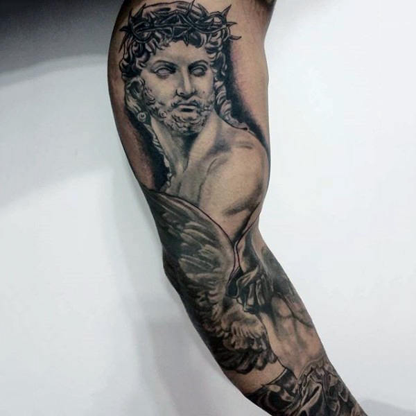 tatuaje jesus para hombre 49