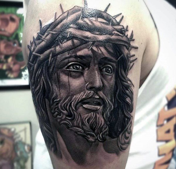 tatuaje jesus para hombre 54