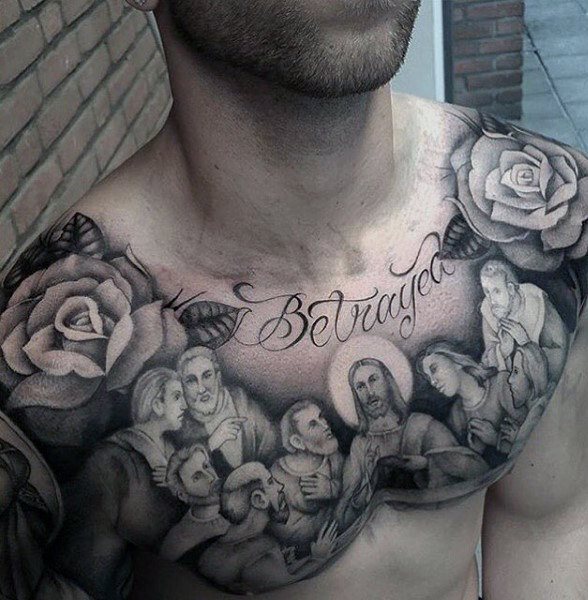 tatuaje jesus para hombre 63
