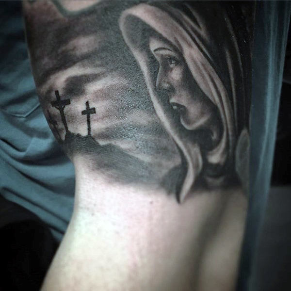 tatuaje jesus para hombre 76