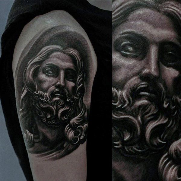tatuaje jesus para hombre 79