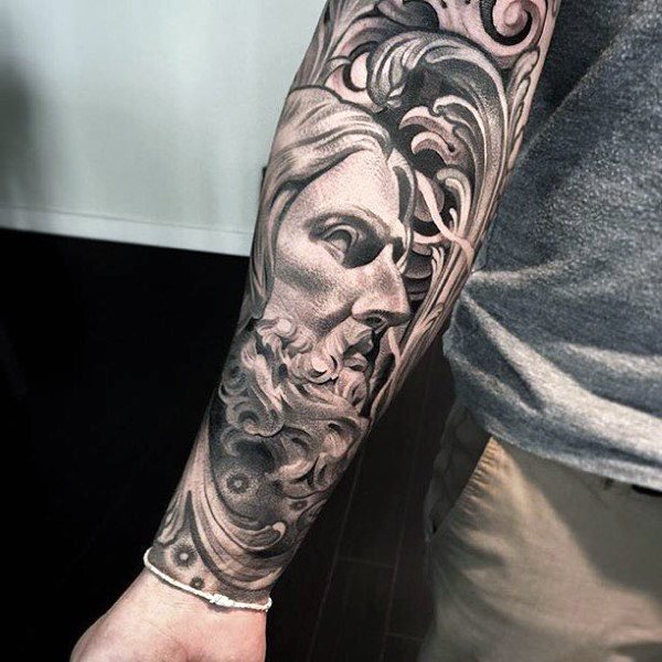 tatuaje jesus para hombre 86