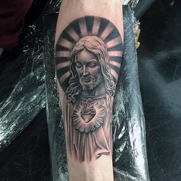 tatuaje jesus para hombre 92