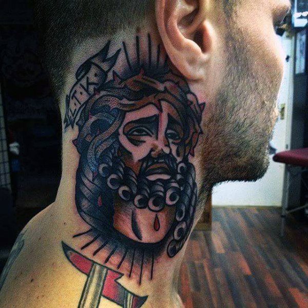 tatuaje jesus para hombre 95