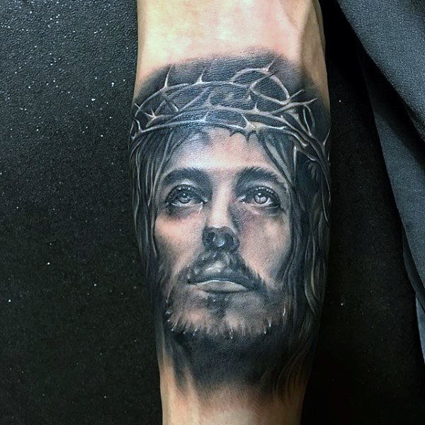 tatuaje jesus para hombre 97