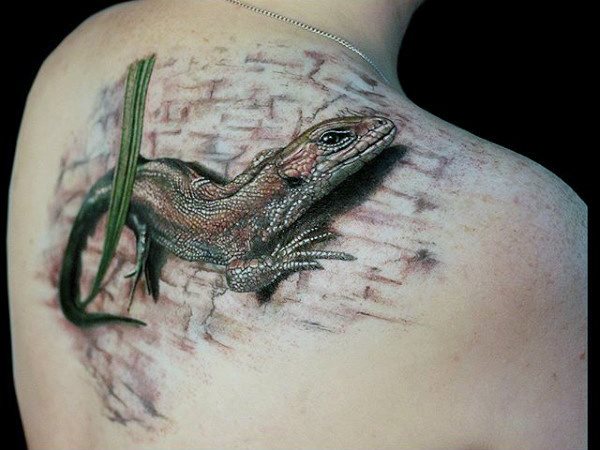 tatuaje lagarto para hombre 02