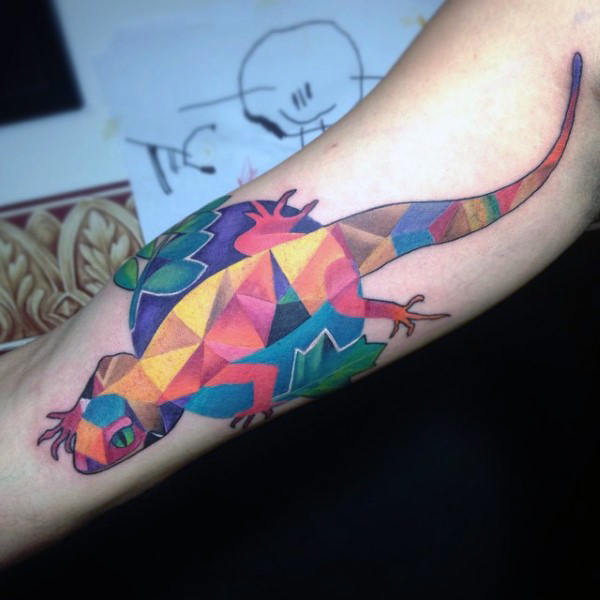 tatuaje lagarto para hombre 08