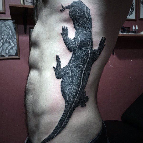 tatuaje lagarto para hombre 22