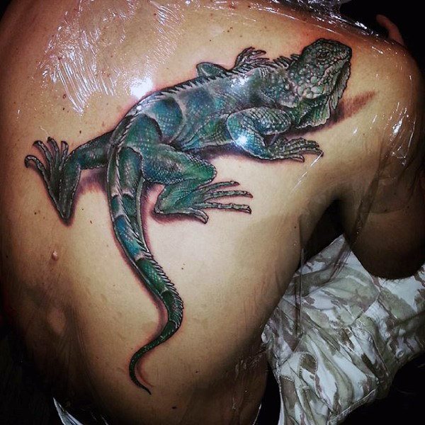 tatuaje lagarto para hombre 37