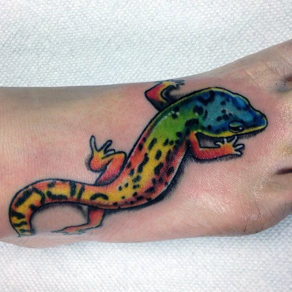 tatuaje lagarto para hombre 50