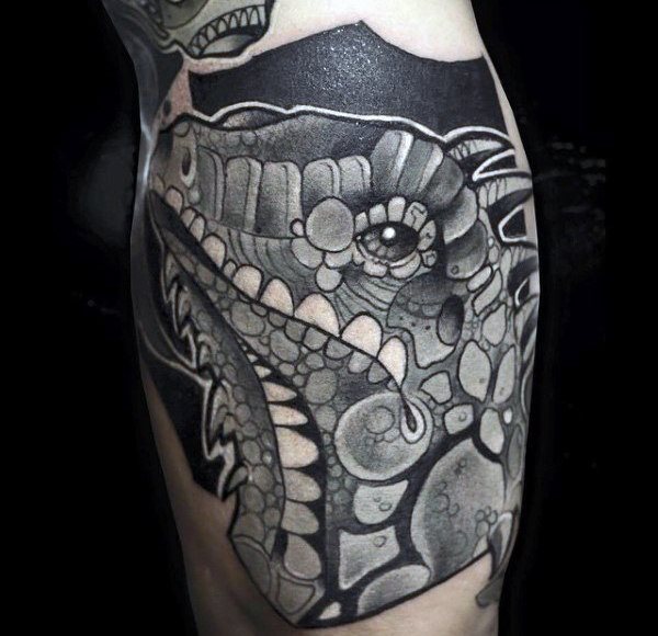 tatuaje lagarto para hombre 53