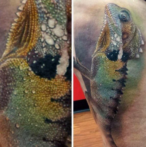 tatuaje lagarto para hombre 89