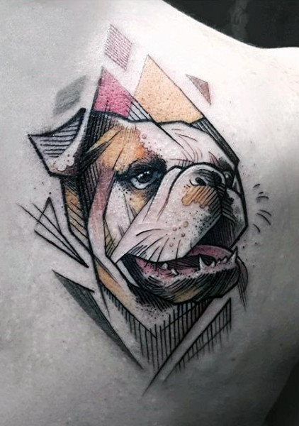 tatuaje perro para hombre 08