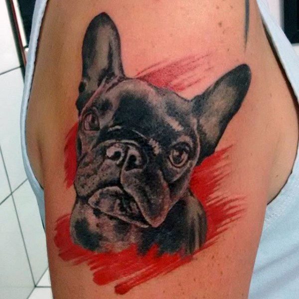 tatuaje perro para hombre 09