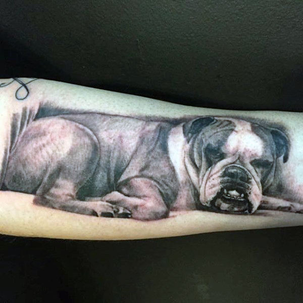 tatuaje perro para hombre 19