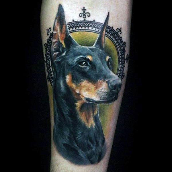 tatuaje perro para hombre 21