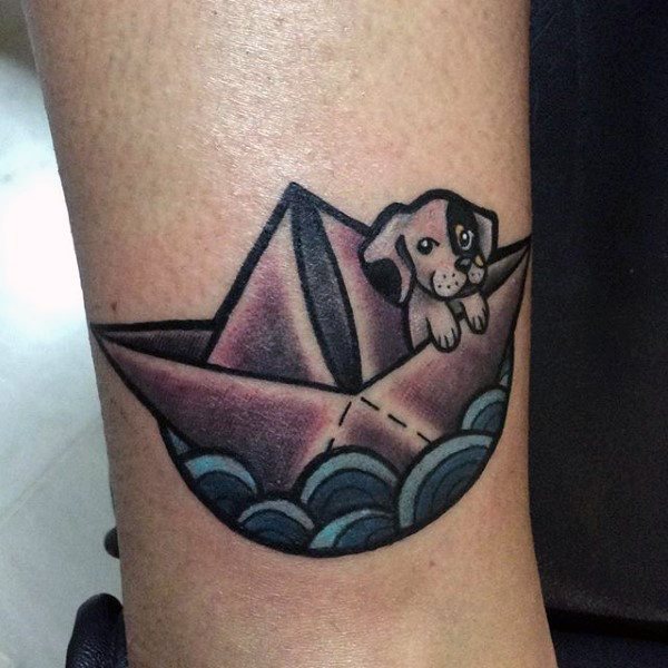 tatuaje perro para hombre 22