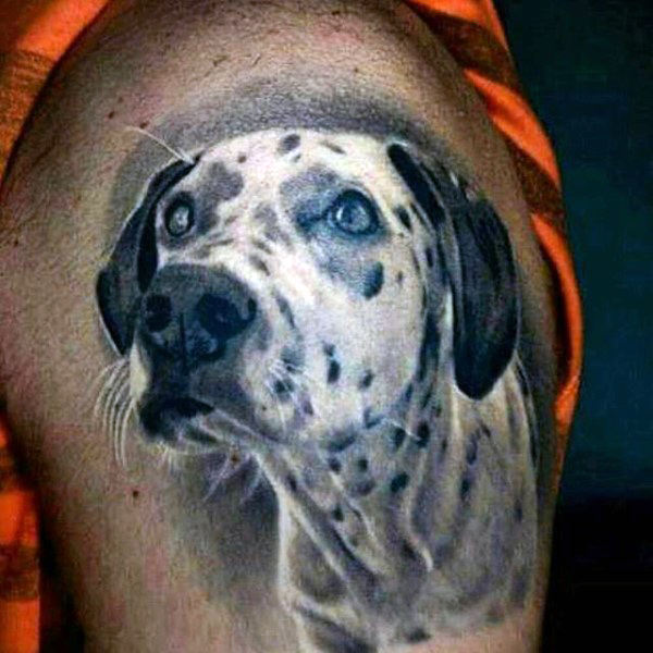 tatuaje perro para hombre 27