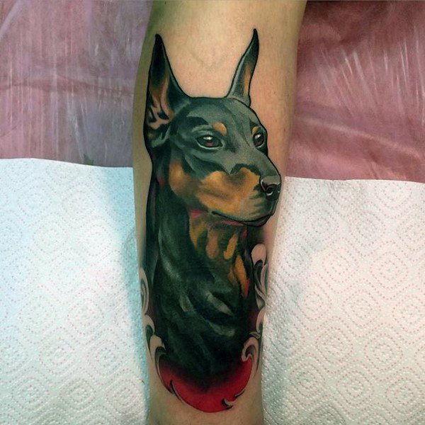 tatuaje perro para hombre 29