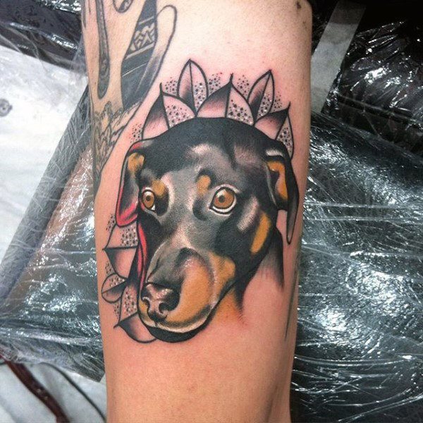 tatuaje perro para hombre 31