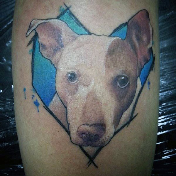 tatuaje perro para hombre 37