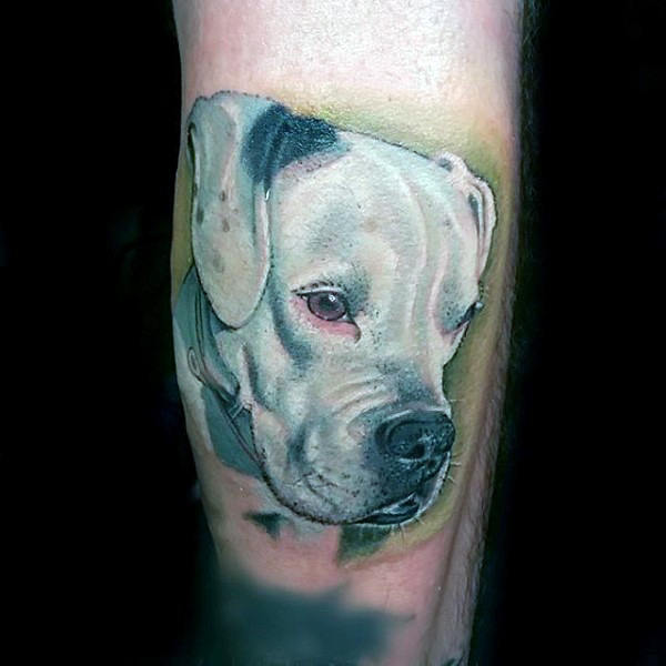 tatuaje perro para hombre 45