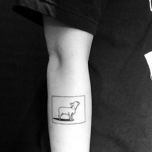 tatuaje perro para hombre 59