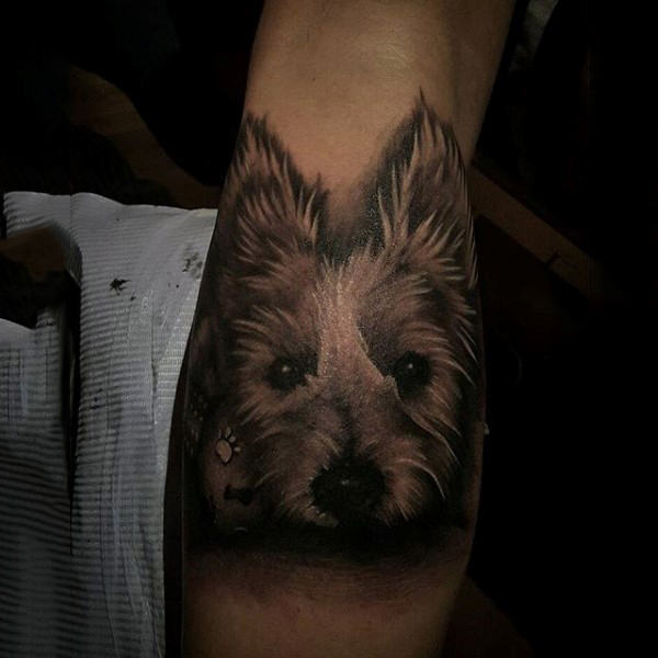 tatuaje perro para hombre 61