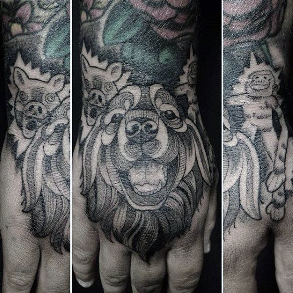 tatuaje perro para hombre 90
