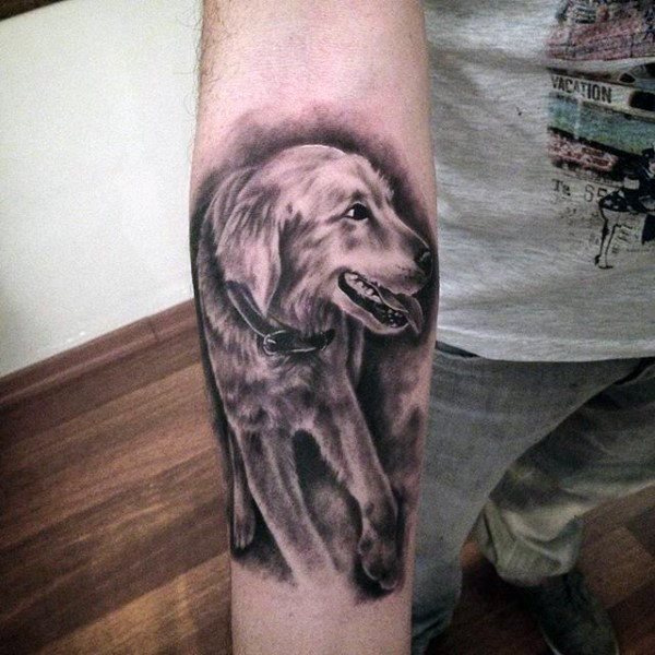 tatuaje perro para hombre 95
