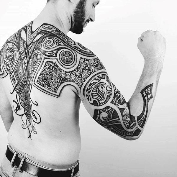 bonito tatuaje brazo para hombre 52