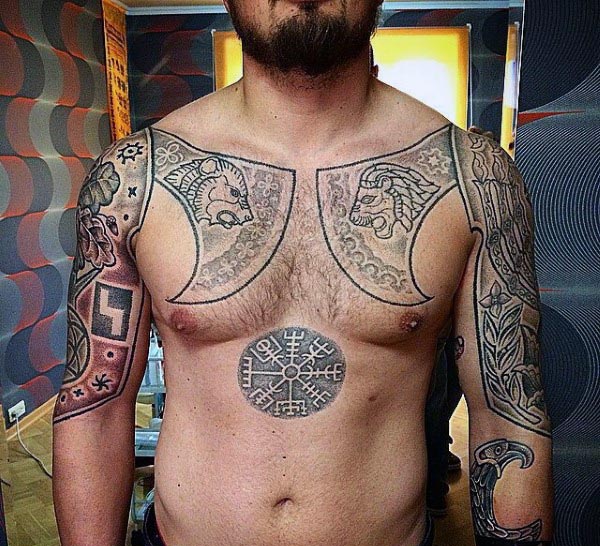 bonito tatuaje brazo para hombre 53