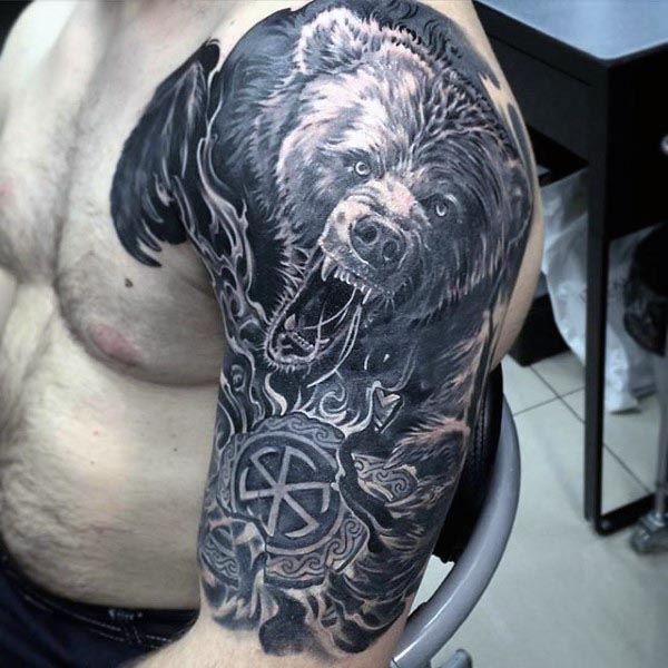 bonito tatuaje brazo para hombre 57