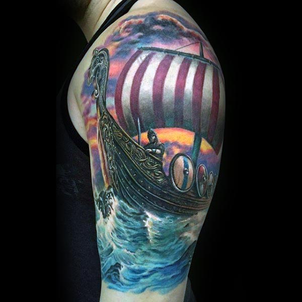 bonito tatuaje brazo para hombre 77