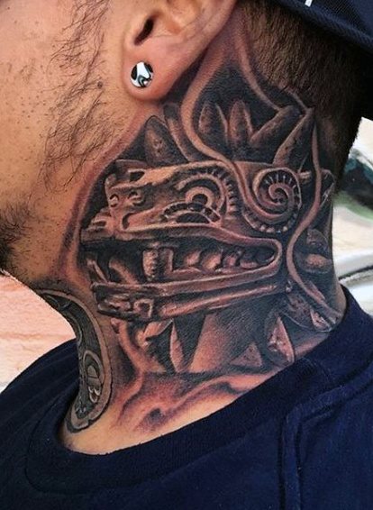 tatuaje azteca para hombre 11