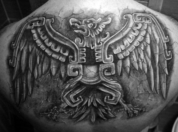 tatuaje azteca para hombre 37