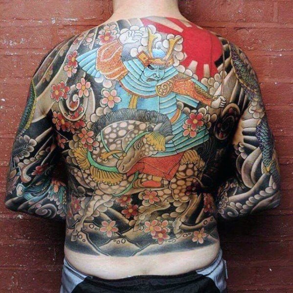 tatuaje caballo para hombre 01