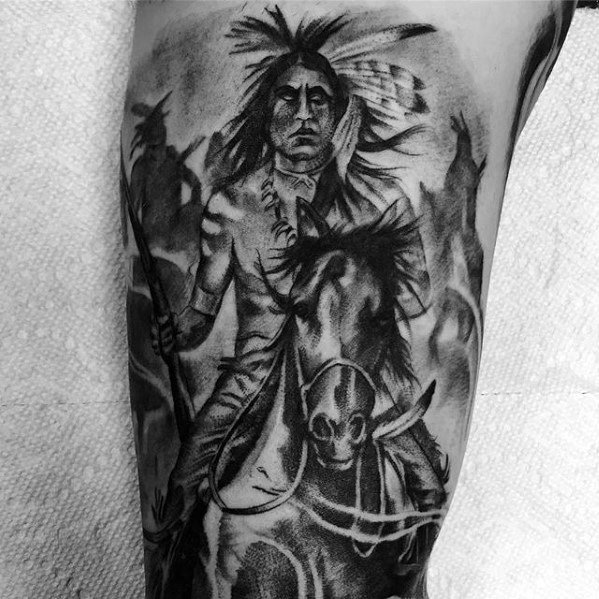 tatuaje caballo para hombre 12