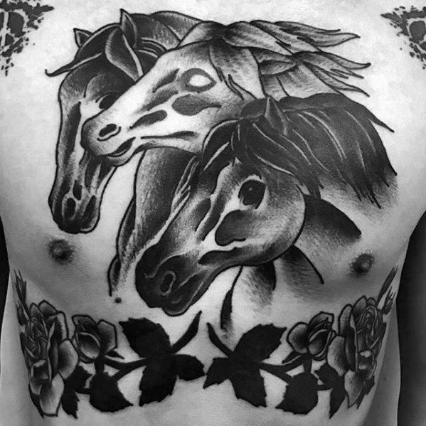 tatuaje caballo para hombre 14