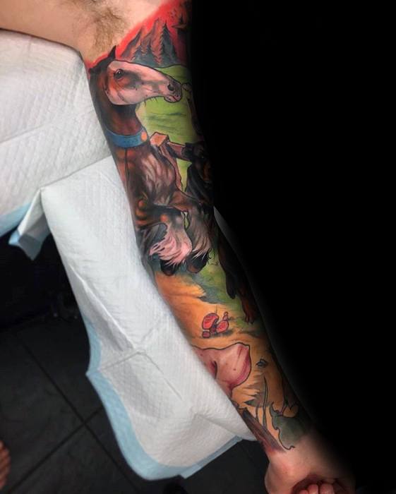 tatuaje caballo para hombre 31