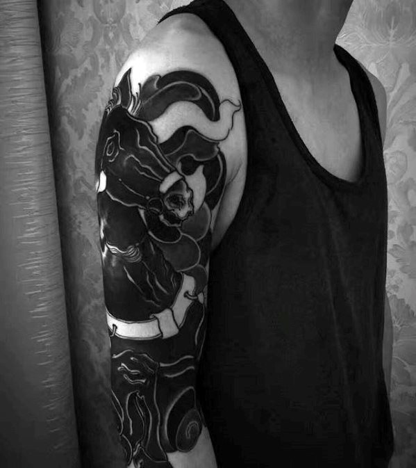 tatuaje caballo para hombre 52
