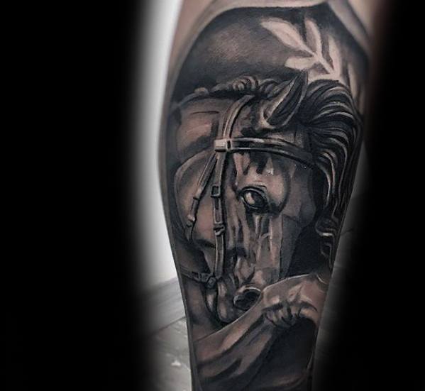 tatuaje caballo para hombre 56